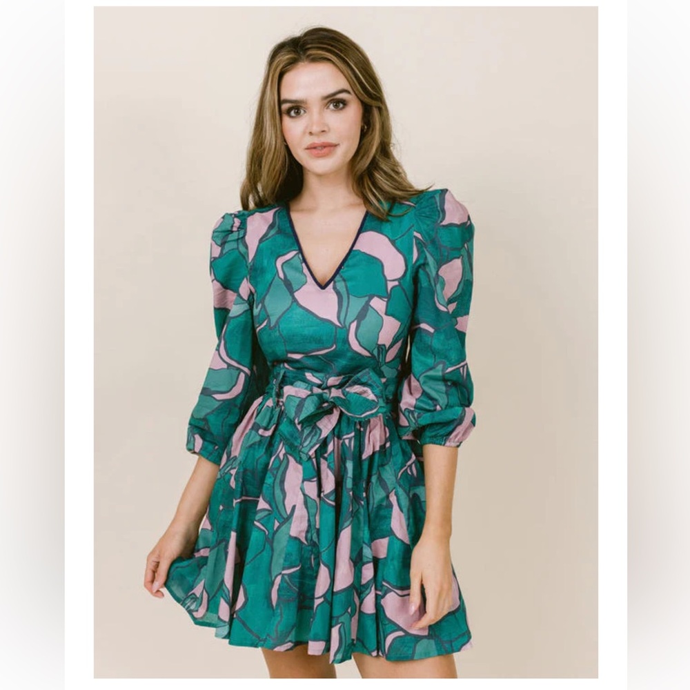 LAROQUE Emma Dress -Waterlily - Size Small, NWT